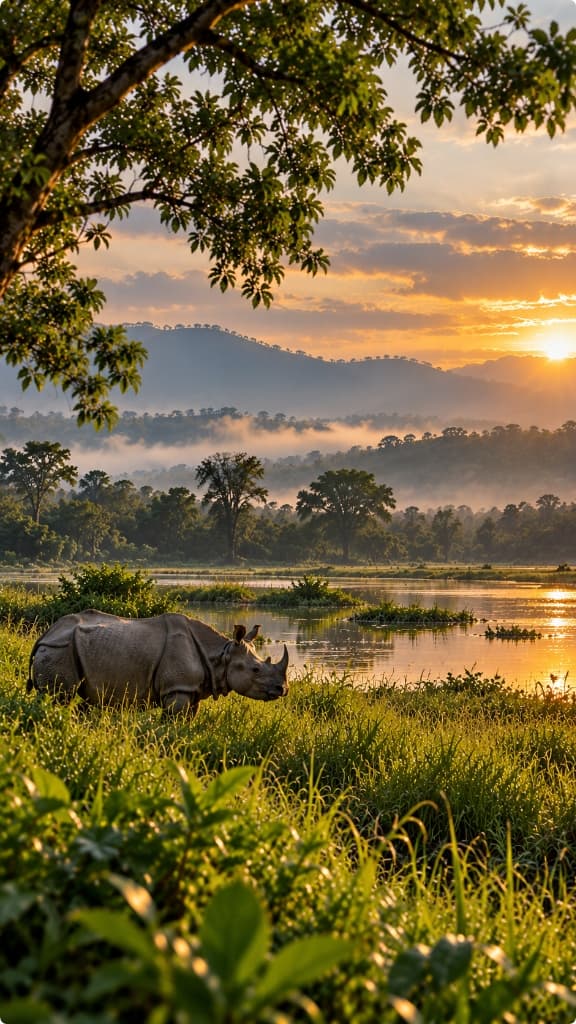 Kaziranga National Park Landscape
