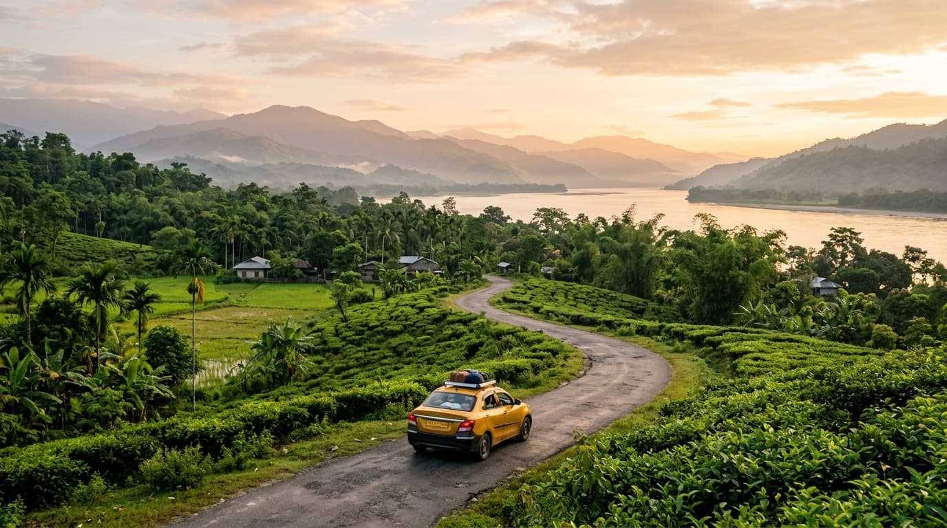 Kaziranga → Guwahati